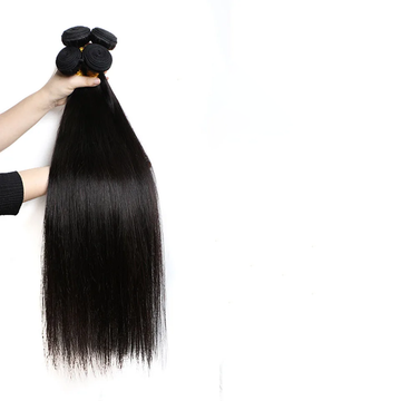 1/3/4 Straight Brazilian Human Hair Bundles Extensions
