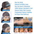 Brazilian Bone Straight HD Bob Wig showing lace types 5x5, 13x4, 13x6; features natural hairline and baby hair, 100% human hair.