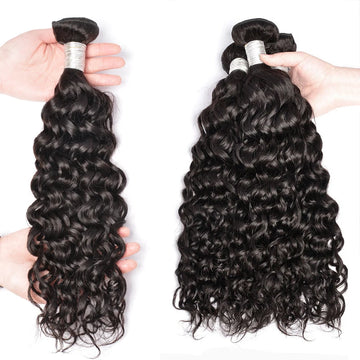Water Wave Peruvian Hair Bundles 1/3/4 Pcs