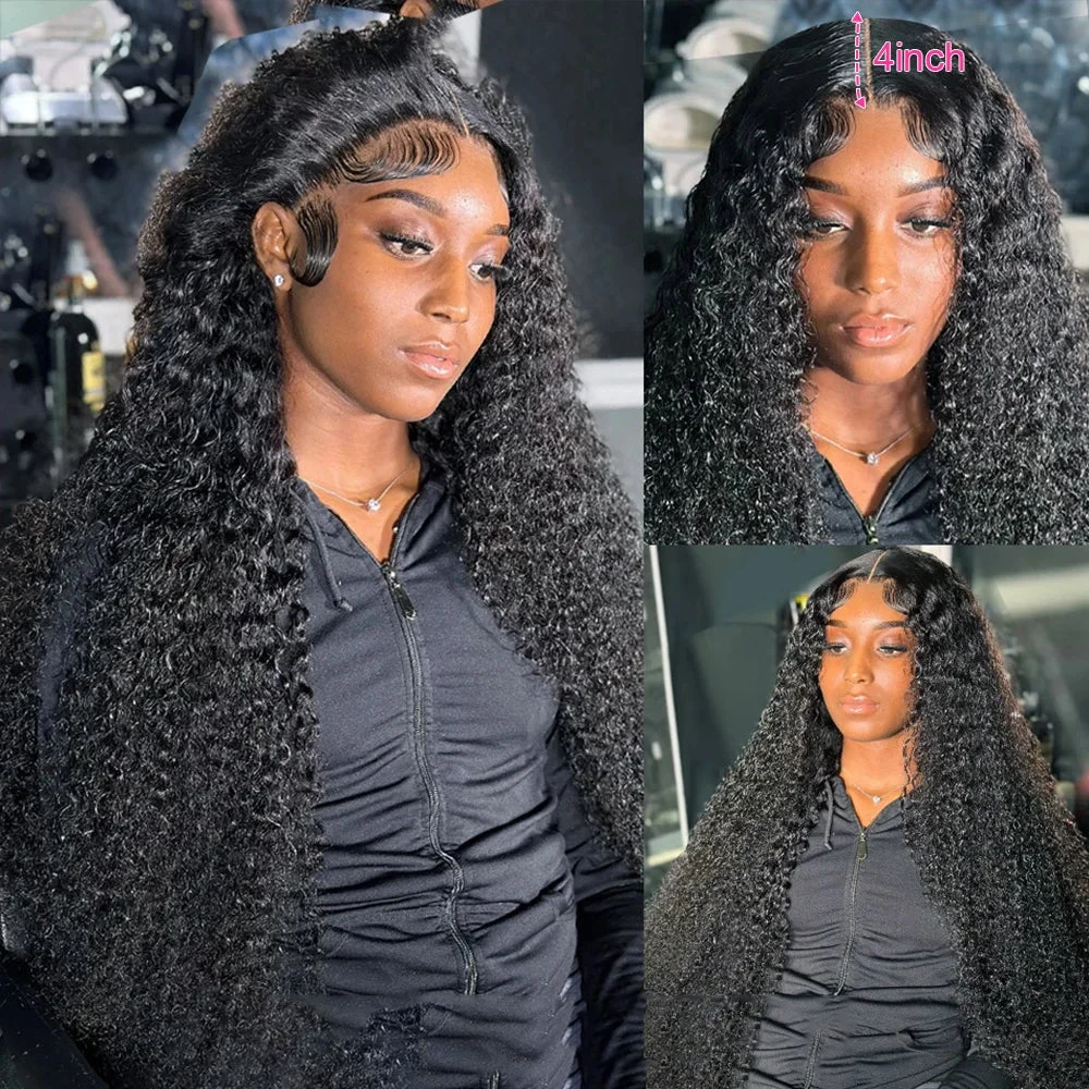 32-Inch Deep Wave HD Lace Wig